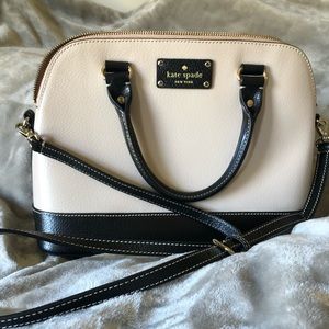 Kate Spade purse-black and white